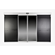 Datacenter skjutdörrar, automatisk drift 48U
