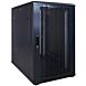 18U serverskåp med perforerad dörr 600x1000x1000mm (BxDxH)
