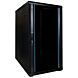 22U serverskåp med glasdörr 600x800x1200mm (BxDxH)