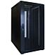 22U serverskåp med perforerad dörr 600x800x1200mm (BxDxH)