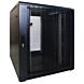 18U serverskåp med perforerad dörr 800x1000x1000mm (BxDxH)