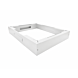 Bas för 19 tums serverskåp 800x800x150mm (BxDxH) - Vit