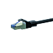CAT6a S/FTP (PIMF) patchkabel 30m svart