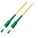 OS2 simplex fiberoptisk kabel SC/APC-SC/APC 20m