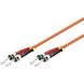 Fiberoptisk kabel ST-ST OM2 3m