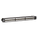 CAT6a STP patchpanel - 24 portar