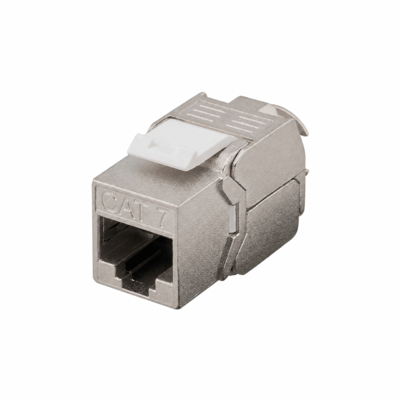 CAT7 STP Keystone-kontakt - Verktygslös