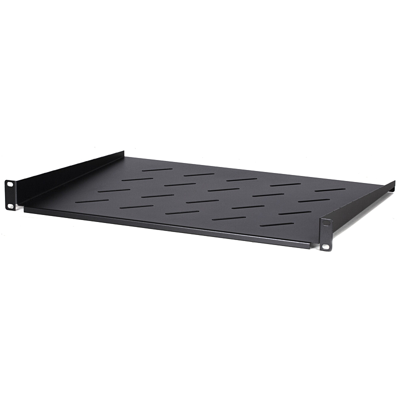 1U Hylla för 450 mm djupa väggskåp - 350 mm djup (max. 8 kg)