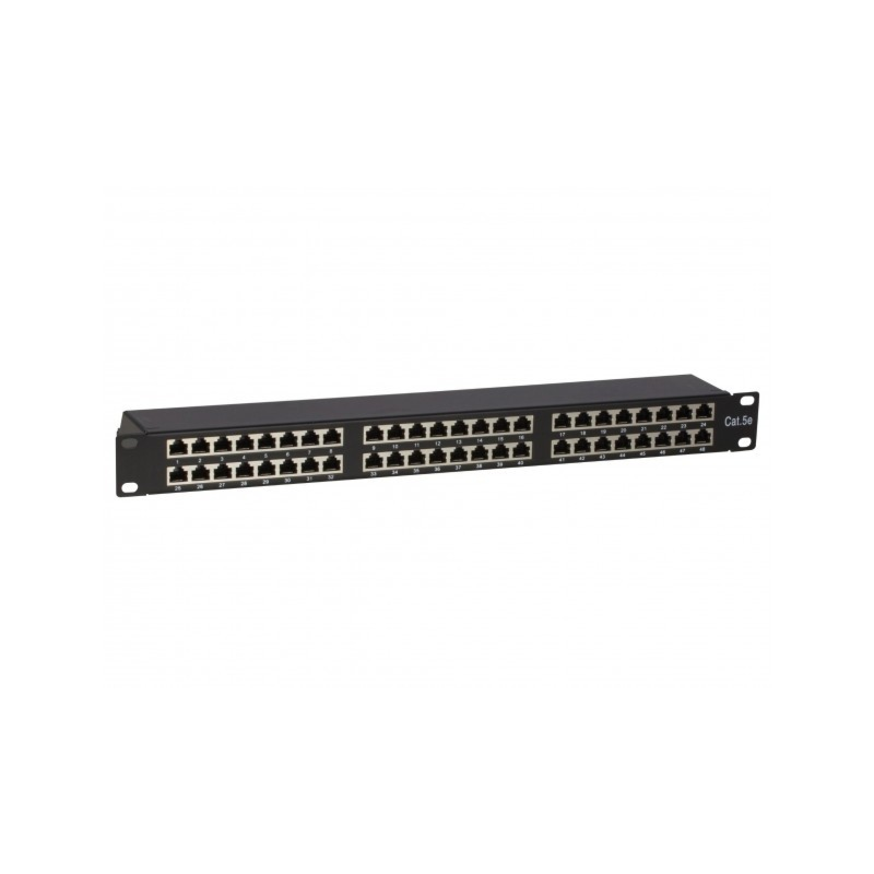 CAT5e FTP patchpanel - 48 portar