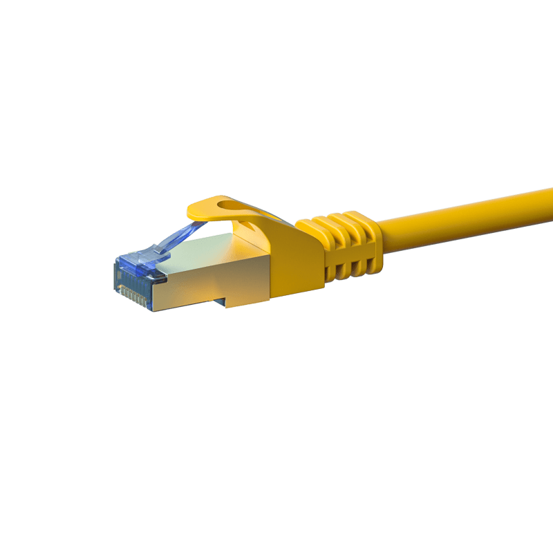 CAT6a S/FTP (PIMF) patchkabel 3m gul