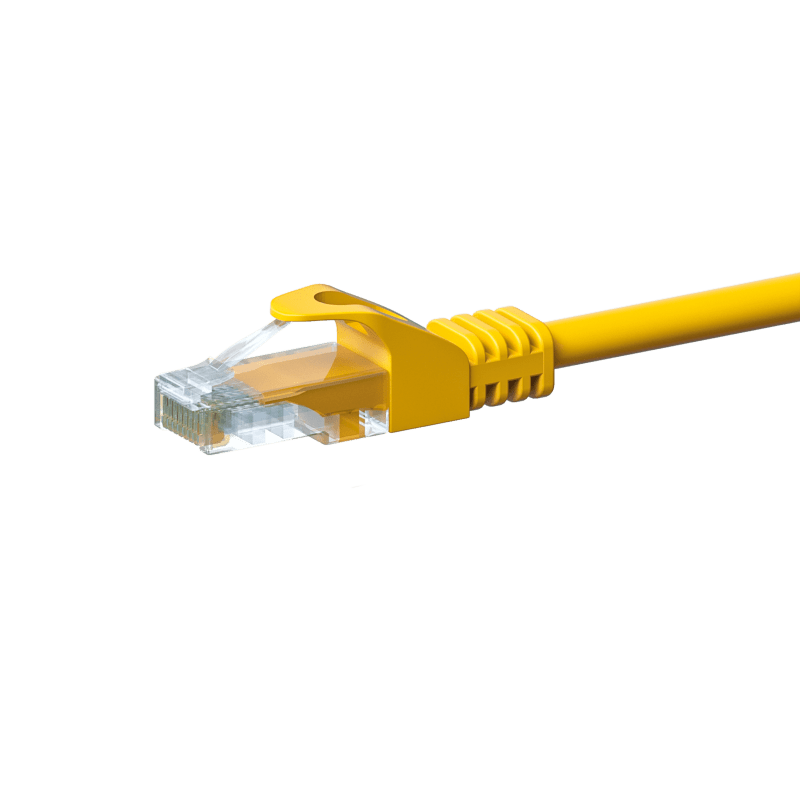 CAT5e UTP patchkabel 15m gul - CCA