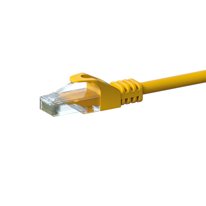 CAT6 UTP patchkabel 1,50m gul - CCA