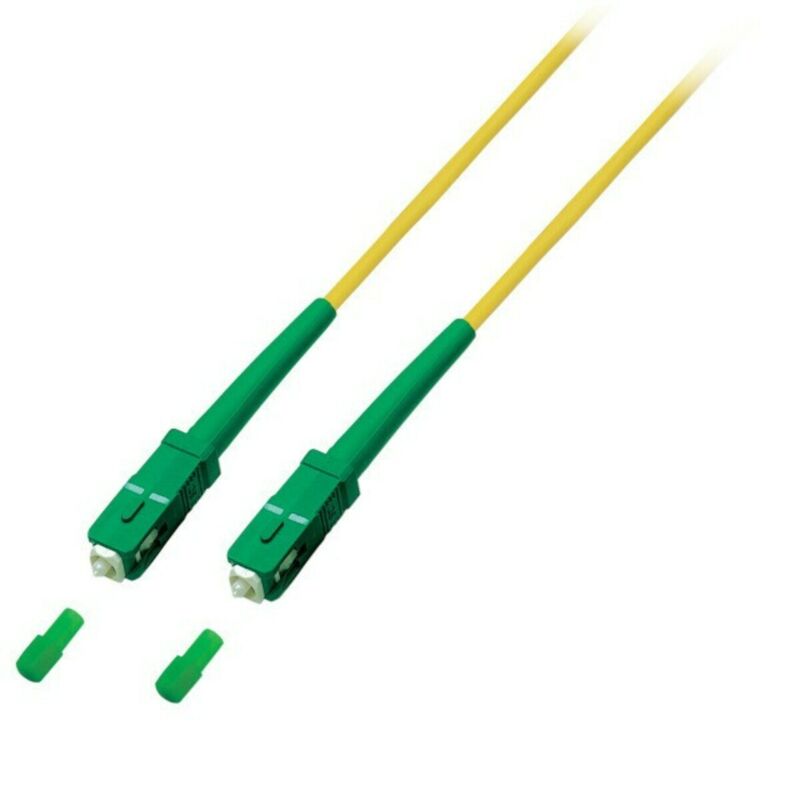 OS2 simplex fiberoptisk kabel SC/APC-SC/APC 20m