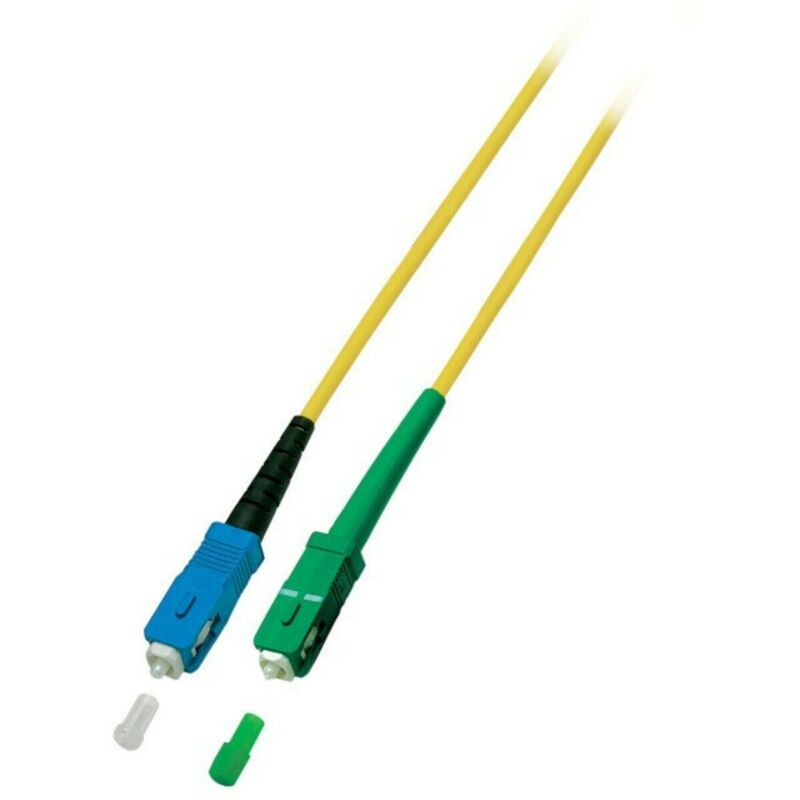 OS2 simplex fiberoptisk kabel SC/APC-SC 3m