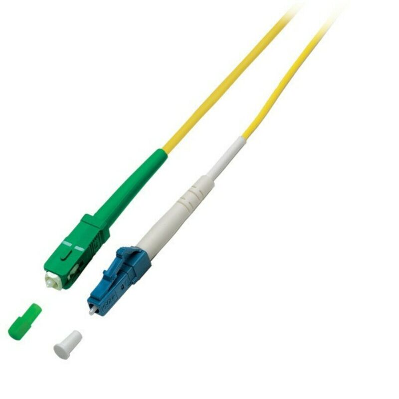 OS2 simplex fiberoptisk kabel SC/APC-LC 7m