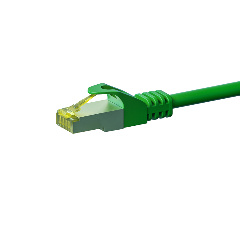 Cat7 S/FTP (PIMF) patchkabel 5m grön