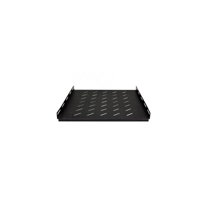 Kraftig hylla för 600 mm djupt serverskåp - 1U (100 kg)
