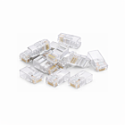 DANICOM UTP CAT5e RJ45-kontakt - för flexibel och styv kärna - 10 stycken