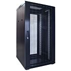 22U serverskåp med perforerad dörr 600x600x1200mm (BxDxH)