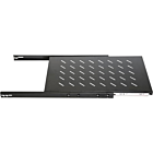 Utdragbar hylla för 800 mm djupa serverskåp - 1U