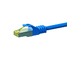 Cat7 S/FTP (PIMF) patchkabel 0,25 m blå