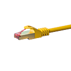 CAT6 S/FTP (PIMF) patchkabel 0,25m gul