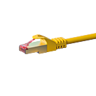 CAT6 S/FTP (PIMF) patchkabel 0,50 m gul