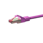 CAT6 S/FTP (PIMF) patchkabel 0,25 m rosa