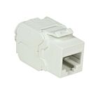 CAT6a UTP Keystone Connector - Verktygslös - Vit