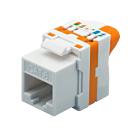 Cat6 UTP Keystone Connector - Verktygslös vridning