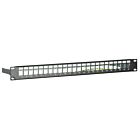STP patchpanel för keystones - 24 portar