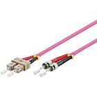 Fiberoptisk kabel SC-ST OM4 10m