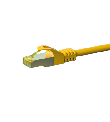 Cat7 S/FTP (PIMF) patchkabel 2m gul