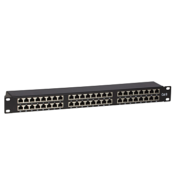 CAT6 FTP patchpanel - 48 portar