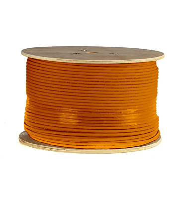 DANICOM CAT7 100% koppar S/FTP 500m kabel på rulle, styv - LSZH (Cca)