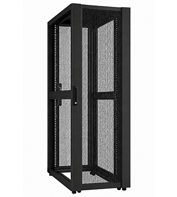 42U Datacenter serverskåp med perforerad dörr 600x1200x2000mm (BxDxH)