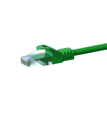 UTP CAT5e patchkabel 2m grön - 100% koppar