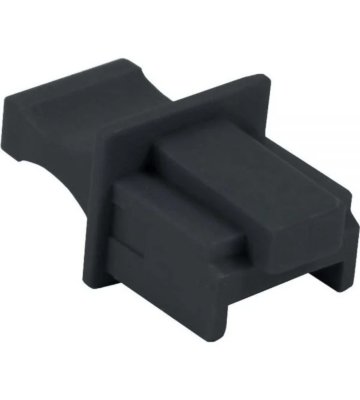 RJ45-portterminatorer, set om 10, svarta