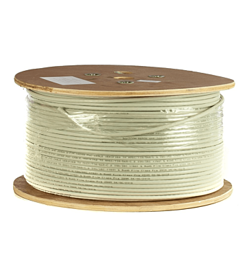 DANICOM CAT6 100% koppar UTP 500m kabel på rulle, styv - LSZH (Cca)