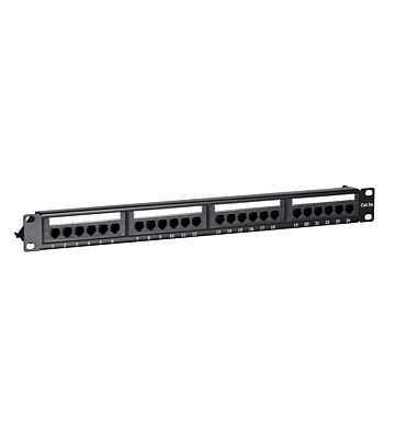 CAT5e UTP patchpanel - 24 portar
