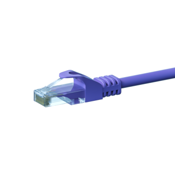 CAT6 UTP patchkabel 2m lila - CCA
