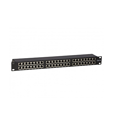 CAT5e FTP patchpanel - 48 portar