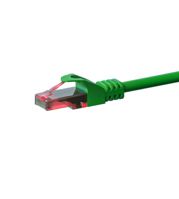 UTP CAT6 patchkabel 1,50m grön - 100% koppar