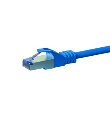 CAT6a S/FTP (PIMF) patchkabel 15m blå