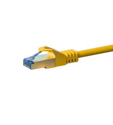 CAT6a S/FTP (PIMF) patchkabel 7,50 m gul