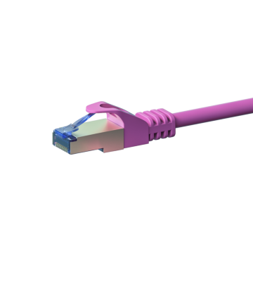 CAT6a S/FTP (PIMF) patchkabel 50m rosa