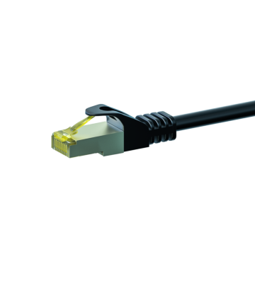 Cat7 S/FTP (PIMF) patchkabel 10m svart