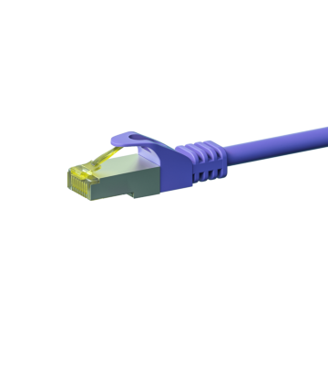 Cat7 S/FTP (PIMF) patchkabel 1m lila