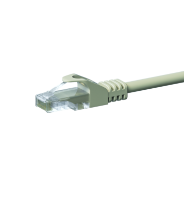 CAT5e UTP patchkabel 20m grå - CCA