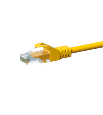 CAT5e UTP patchkabel 1,50m gul - CCA